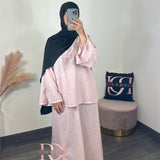 Ensemble Mira, couleur rose