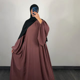 Abaya Neyla jazz, plusieurs couleurs (2 longueurs)