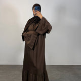 Robe légère à volants (plusieurs couleurs)