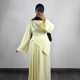 Ensemble asymétrique, jaune