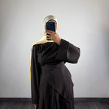 Ensemble asymétrique, marron