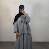 Ensemble carreaux, noir