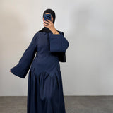 Robe Ania, bleu marine