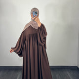 Abaya Esmaa 2 (plusieurs couleurs)