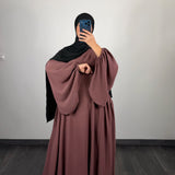 Abaya Neyla jazz, plusieurs couleurs (2 longueurs)