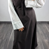 Robe Roumaissa 2 pieces, marron