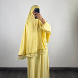 Ensemble de prière, jaune