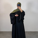 Abaya Neyla jazz, plusieurs couleurs (2 longueurs)