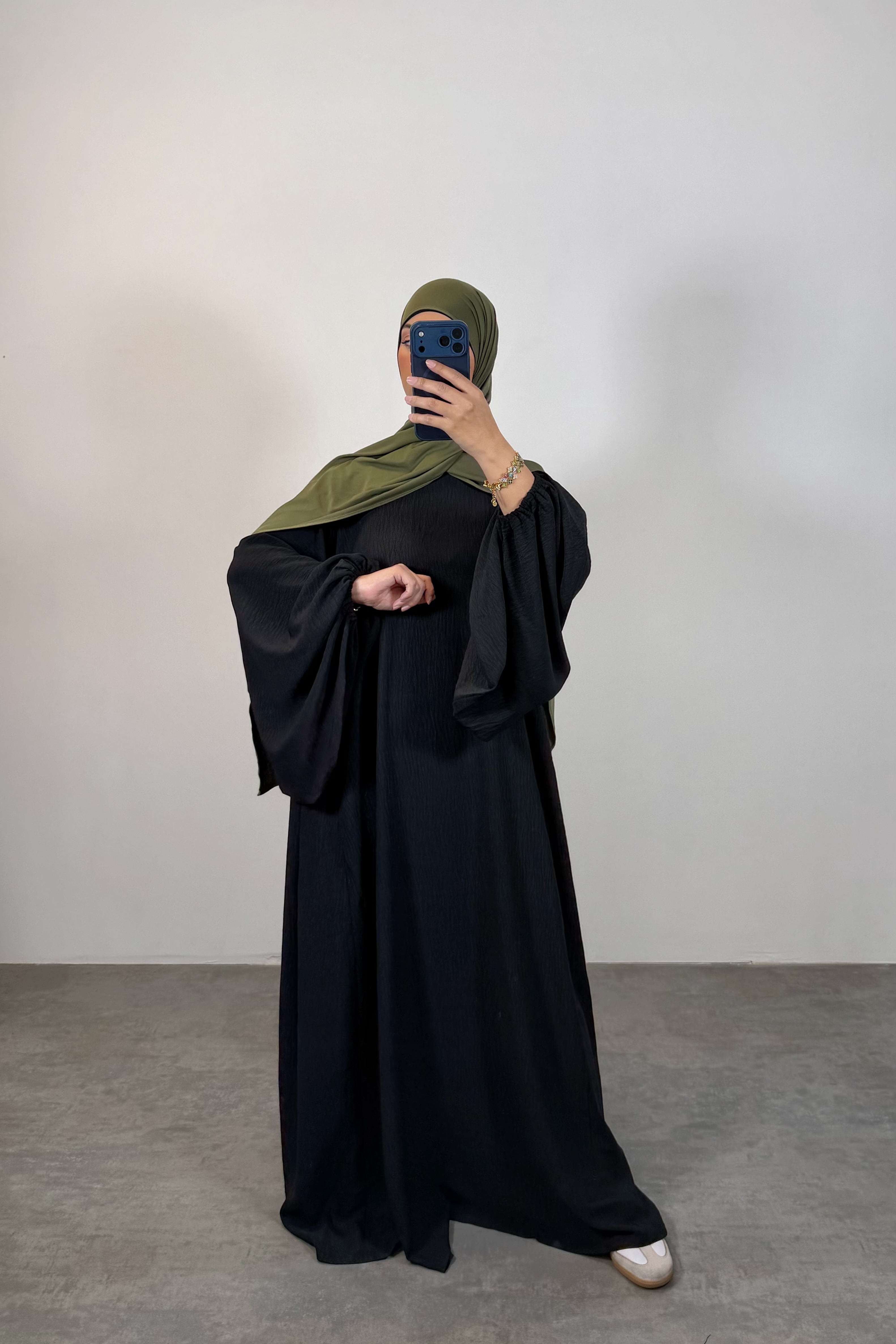Abaya Neyla jazz, plusieurs couleurs (2 longueurs)