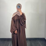 Abaya Esmaa 2 (plusieurs couleurs)
