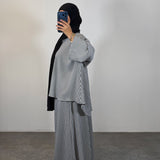 Ensemble carreaux, noir