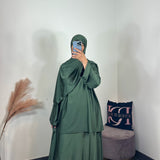Burkini jupe 3 pièces, kaki
