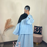 Ensemble Mira, couleur bleu ciel