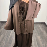 Ensemble Izia, couleur marron