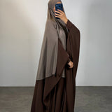 Abaya Nour (2 longueurs) plusieurs couleurs