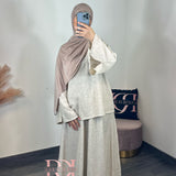 Ensemble Mira, couleur beige