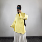 Jupe coton avec doublure, blanc