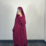 Jilbeb petit prix, couleur bordeau