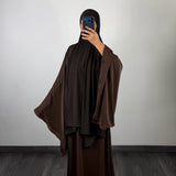 Abaya Elena, marron