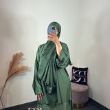 Burkini jupe 3 pièces, kaki