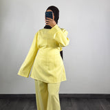 Ensemble amaya, jaune
