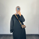 Abaya miraya, couleur noir