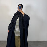 Maxi trench, noir