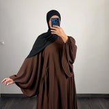 Abaya Neyla jazz, plusieurs couleurs (2 longueurs)