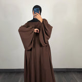 Abaya Neyla jazz, plusieurs couleurs (2 longueurs)