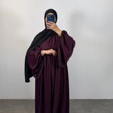 Abaya Esmaa, plusieurs couleurs (2 longueurs)