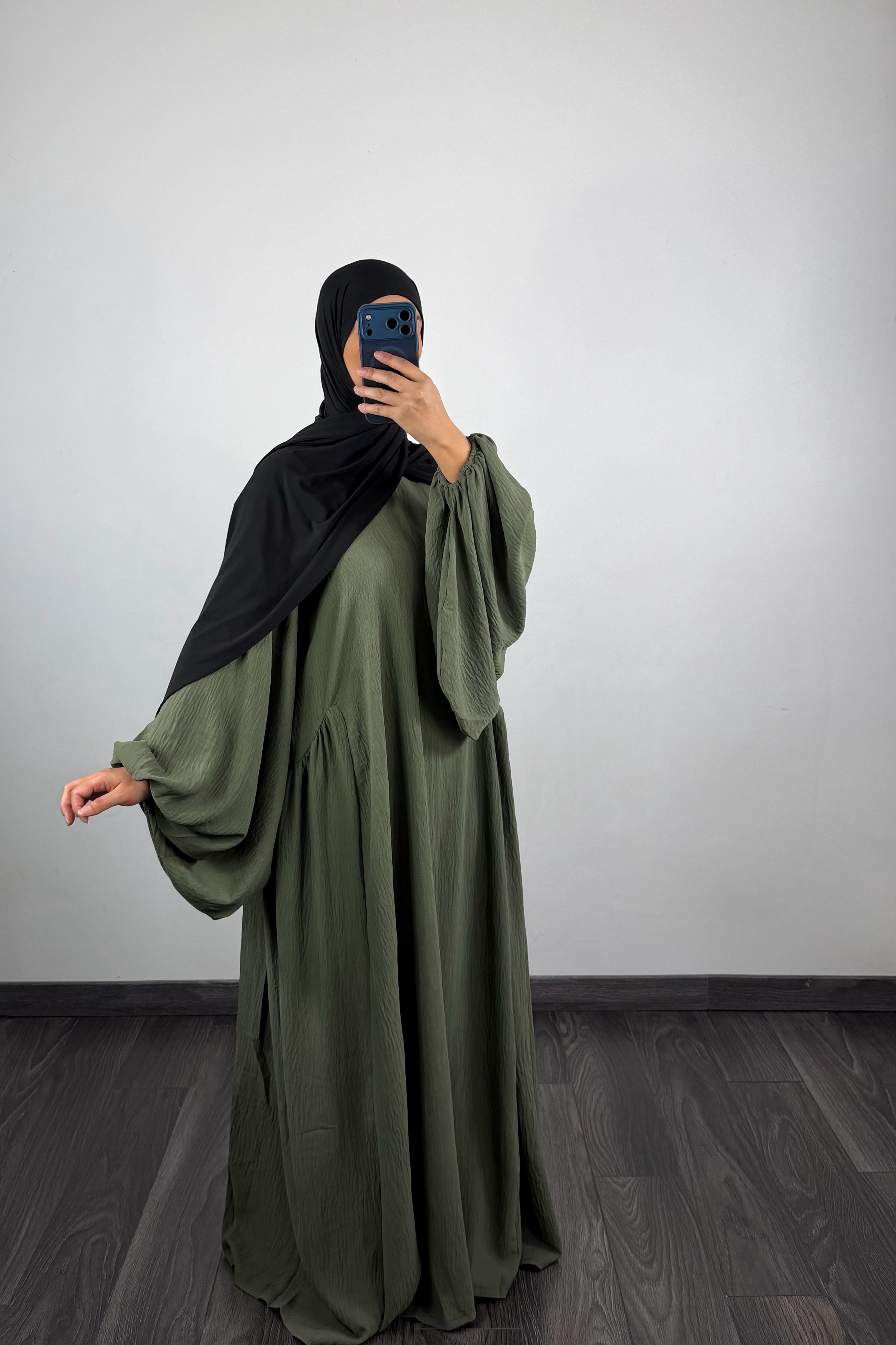 Abaya Neyla jazz, plusieurs couleurs (2 longueurs)