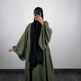 Abaya Neyla jazz, plusieurs couleurs (2 longueurs)
