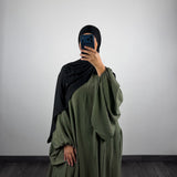 Abaya Neyla jazz, plusieurs couleurs (2 longueurs)