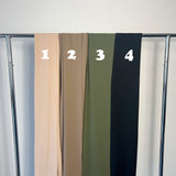 Hijab soie de medine stretched (plusieurs couleurs)