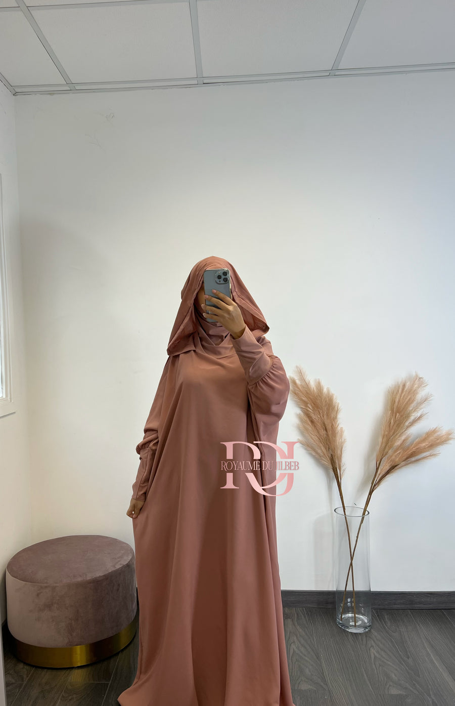 Abaya de prière avec cagoule intégré (plusieurs couleurs)