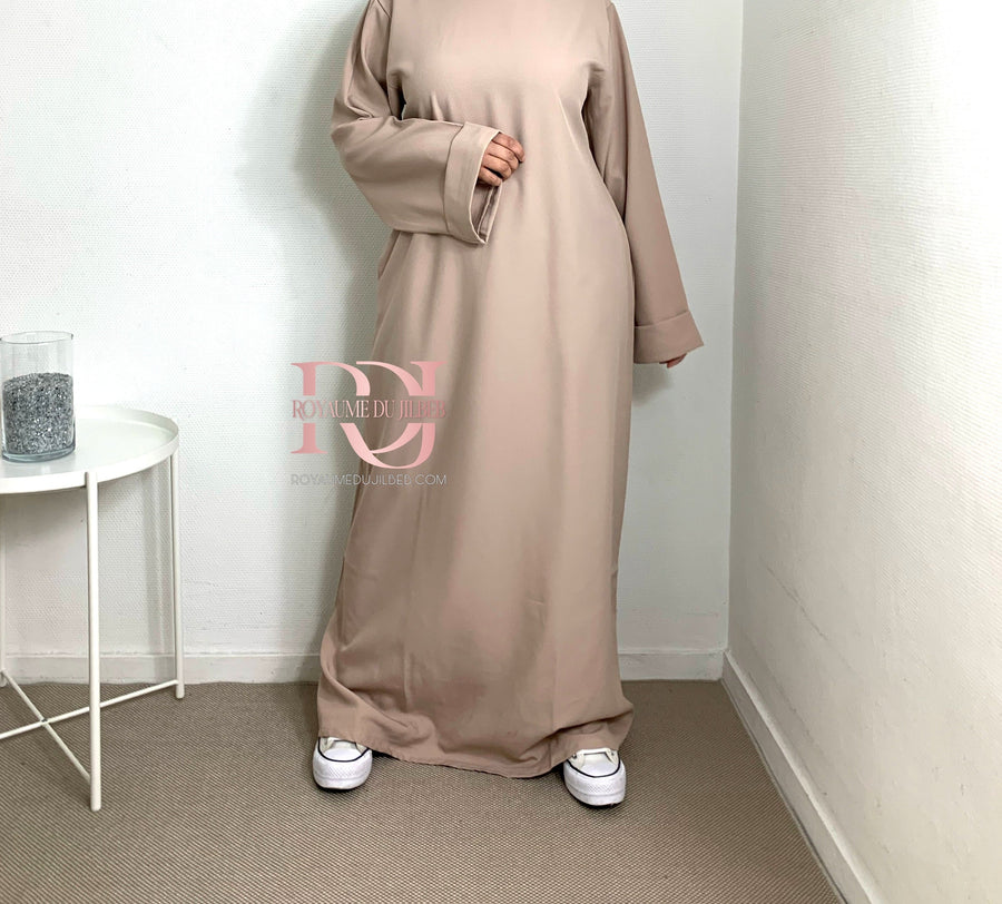 Abaya simple (plusieurs couleurs) 2 longueurs