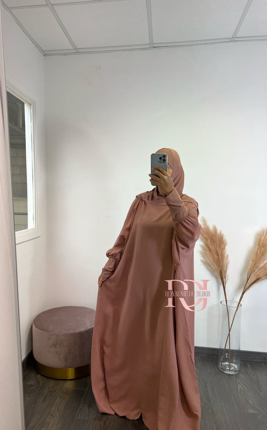 Abaya de prière avec cagoule intégré (plusieurs couleurs)