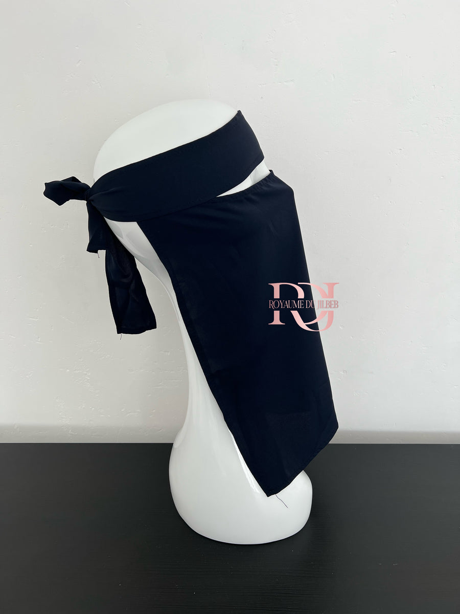 Niqab-bandeau soie de medine (plusieurs couleurs)