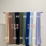 Maxi Hijab soie de Medine (plusieurs couleurs)